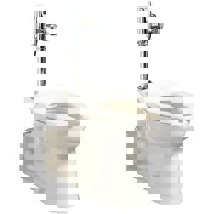 Elongated Toilet Bowl in White